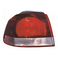 Volkswagen Golf 2009-2013 Outer (Wing) Smoked (Replaces Hella) Rear Light Unit Passenger Side